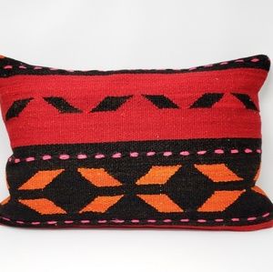Kilim Pillow w/ Hypoallergenic Kapok Insert